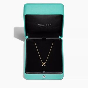 Tiffany and Co, Paloma Picasso 925 silver X necklace